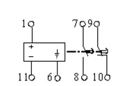 Схема подключения и расположения выводов реле ЕЛ-17