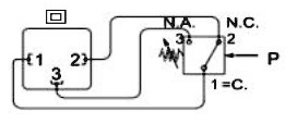 Схема подключения реле давления F4V1/M3