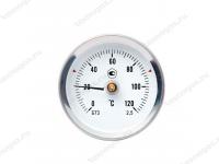 Фото термометра биметаллического трубного накладного прижимного
