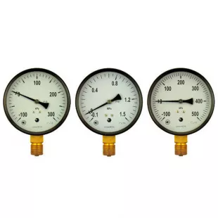 Манометр 1 МПа (10 бар)  100мм; М20х1,5 фото 1