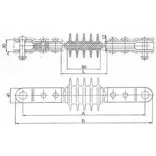 Планочный изолятор И-1.2 фото 1