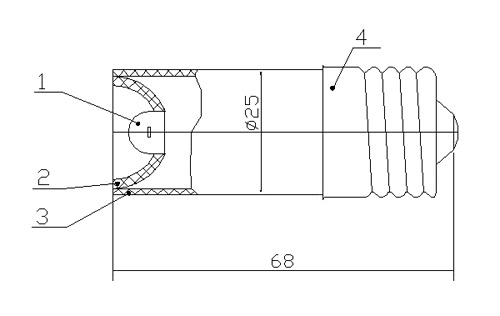 Светодиодная лампа АС-С-22Л - схема